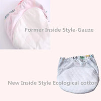 6 Layer Baby Cotton Training Pants Panties Cloth Diapers Reusable Child Nappies Breathable Diaper - BIG FRENCHIES