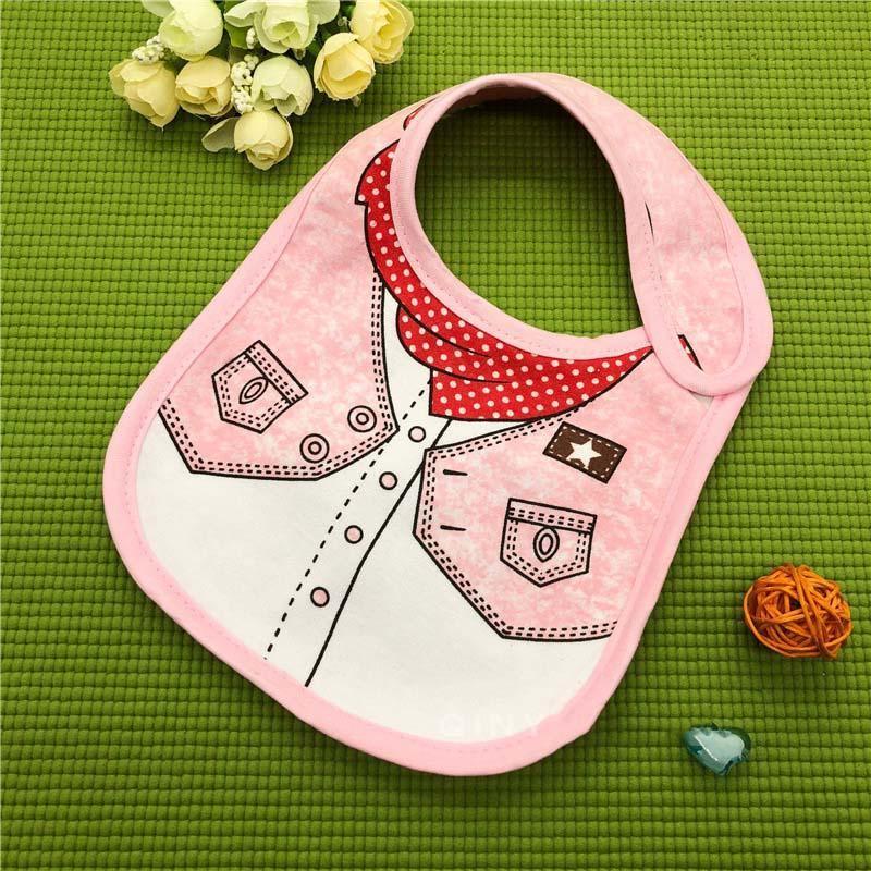 Luxury Modern Baby Boy Bibs Cotton Infant Newborn Girl Feeding Cute Pattern Bandana Bib For Kids - BIG FRENCHIES