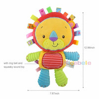 Baby Toys Appease Ring Bell Soft Plush Educational Infant Toys Kids Baby Rattles Mobiles Toy For Kids and Baby - BIG FRENCHIES