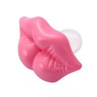 Silicone Baby Lip Pacifier Kiss Pink Rose Red Lip Shape Teeth Soothers Funny Baby Pacifiers For Baby and For Kids - BIG FRENCHIES