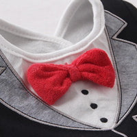 Newborn Scarf Baby Bib Waterproof Feeding Bib Bandana Bow Tie Baby Bibs Silicone Bib For Kids - BIG FRENCHIES