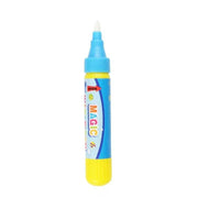 New Magic Doodle Card Water Drawing Card Kids Learn Number/Color/Shape in English 8/10 Pcs with 1 Pcs Water Pen Coloring Toy - BIG FRENCHIES