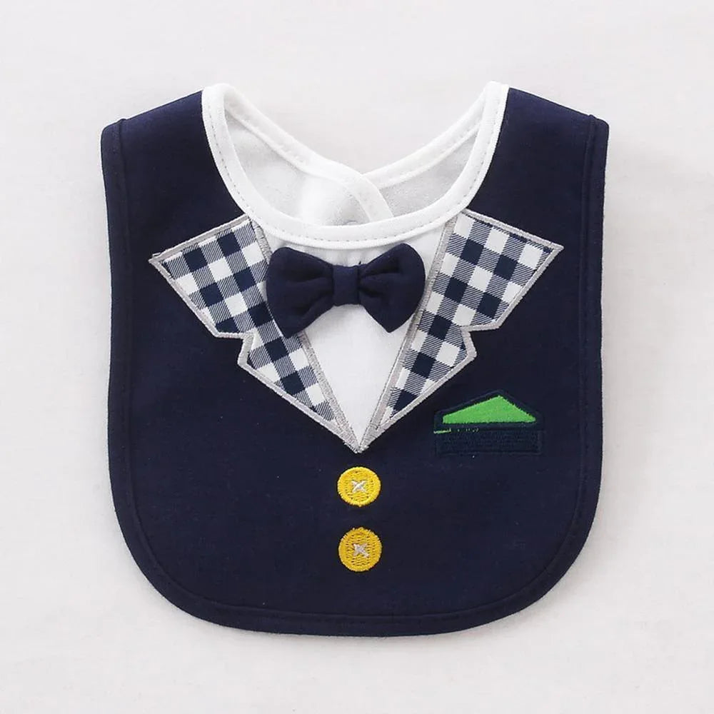 Newborn Scarf Baby Bib Waterproof Feeding Bib Bandana Bow Tie Baby Bibs Silicone Bib For Kids - BIG FRENCHIES