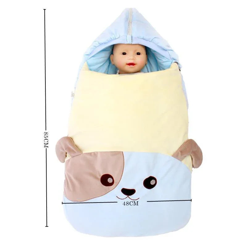 Newborn Sleeping Bag Baby Stroller Swaddle Wrap Blankets Warm Infant Sleep Sack Envelope blanket - BIG FRENCHIES
