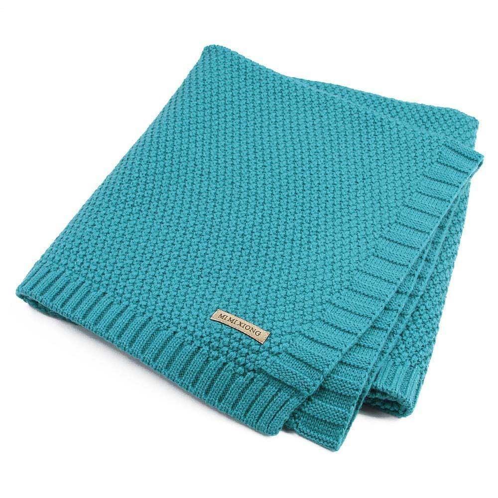Baby Blanket Knitted Newborn Swaddle Wrap Blankets Super Soft Toddler Infant Bedding Quilt For Bed Sofa Basket Stroller - BIG FRENCHIES