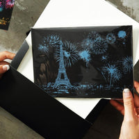 4Pcs/set Magic Colorful Drawing Board Paper Painting Scraping Children Kids learning Education Toys Painting Doodle Scratch Toys - BIG FRENCHIES