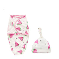 Baby Swaddle Blanket With Cap For Newborn Wrap Cotton Swaddling Bag Baby Envelope Sleep sack Blanket . - BIG FRENCHIES