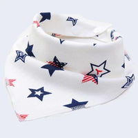 Baby Bibs Cute Cartoon Pattern bib Burp Cloths Saliva Towel Cotton Infant Burp Cloths Bib For Kids - BIG FRENCHIES