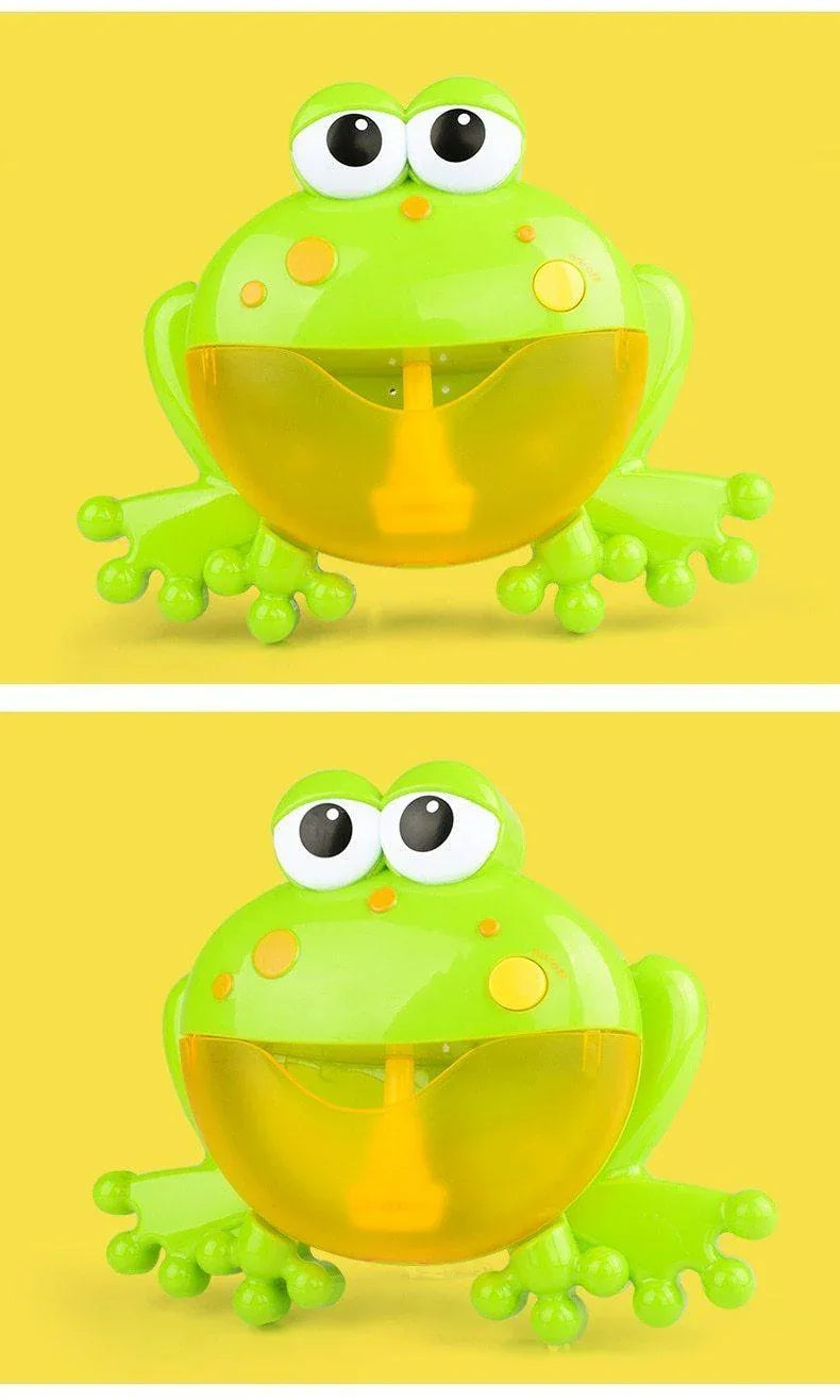 Baby Educational Bubble Machine Music Kids Bath Toy Bathtub Soap Automatic Bubble Maker Baby Bathroom Toy For Children - BIG FRENCHIES