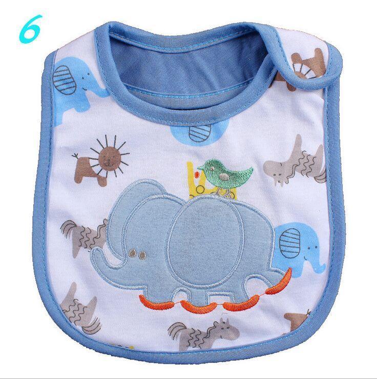 Cartoon Cotton Baby Bib Infant Saliva Towels Baby Waterproof Bibs Newborn Wear Babies Accessories - BIG FRENCHIES