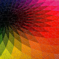 1000PCS/SETColorful Rainbow Round Geometrical Photo Planet Puzzle Adult Kids Educational Toy Puzzle - BIG FRENCHIES