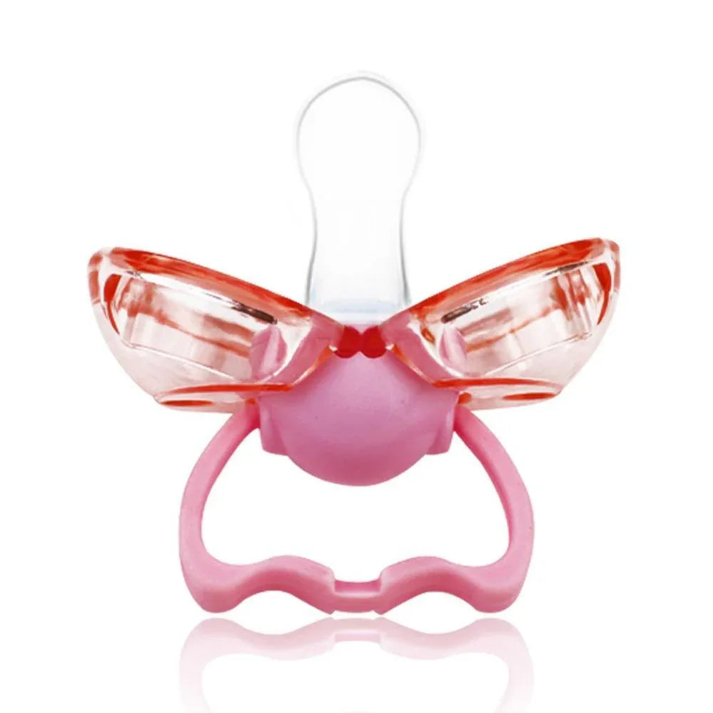 Modern Uniqeu Baby Infant Kids Pacifier Silicone Nipple Cradle Case Holder Travel Storage Cover Anti-drop Pacifiers For Baby and Kids 2 in 1 - BIG FRENCHIES