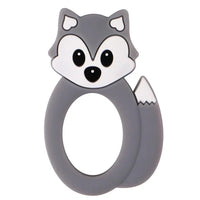 Baby Silicone Teethers BPA Free Teething Toy Animal Dog Koala Owl Elephant Baby Ring Teether Silicone Beads For Kids and Baby - BIG FRENCHIES