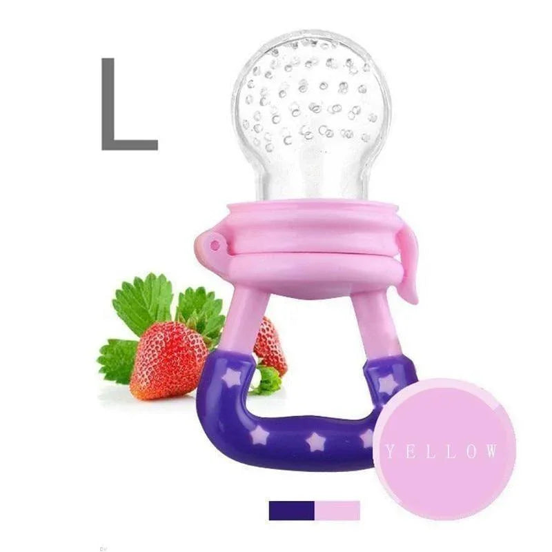 Silicone Baby Pacifier Nipple Soother For Toddler Fruits Feeding Soft Chewable Babies Pacifier - BIG FRENCHIES