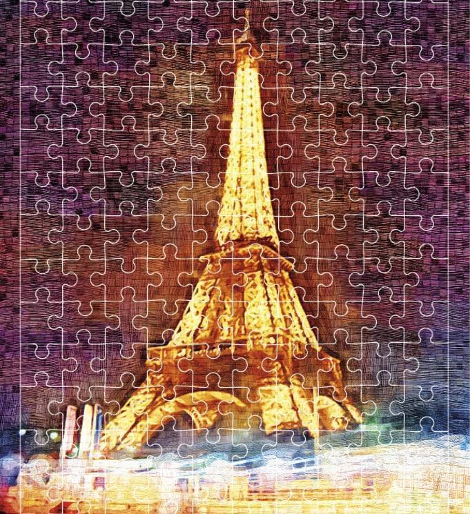 150 Piece Tube Beautiful Scenery Puzzles Toys for Children Adults Learning Education Brain Teaser Assemble Toy Games For All Generations - BIG FRENCHIES