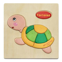 Wooden 3D Stevvex Modern Interesting Baby Learning Puzzles for Children Cartoon Animal Fruit Puzzles Intelligence Kids Children Educational Toy - BIG FRENCHIES