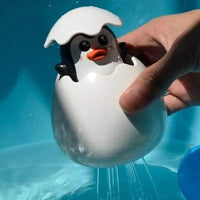 Modern Baby Bathing Toy Kids Cute Duck Penguin Egg Water Spray Sprinkler Bathroom Sprinkling Shower Toys For Kids - BIG FRENCHIES