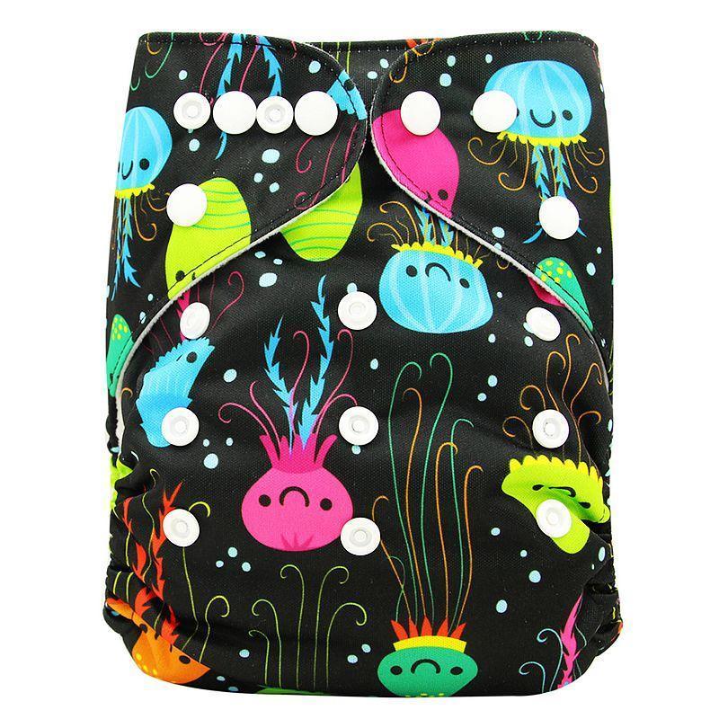 Baby Cloth Diapers Reusable Nappies Character Unisex Baby Care Pants Waterproof Pocket Cloth Diaper For Baby - BIG FRENCHIES