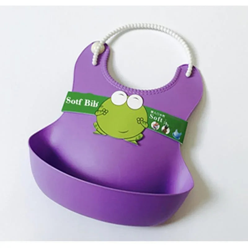 Modern Baby Plastic Bibs Waterproof Lunch Bibs for Boys & Girls Infants Silicone Feeding Baby Saliva Waterproof Aprons for Baby - BIG FRENCHIES