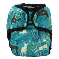 One Size Baby Cloth Diaper Cover Nappy Waterproof Double Gusset Design Adjustable Diapers For Babies - BIG FRENCHIES
