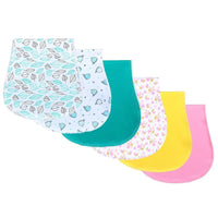 New Baby 100% Cotton Three Layers Waterproof Lightweight Natural Burp Curved Bibs For Baby Accessories - BIG FRENCHIES