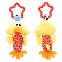 Colorful Baby Kids Rattle Toys Cartoon Animal Plush Hand Bell Baby Stroller Crib Hanging Rattles For Infant Baby Toys - BIG FRENCHIES