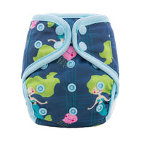 Newborn Pocket Diaper Cloth Diapers Bamboo Charcoal Inner Waterproof PUL Outer Double Gussets Nappies for Baby - BIG FRENCHIES