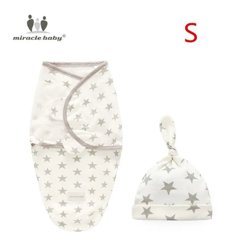 Baby Swaddle Blanket With Cap Swaddle Wrap Swaddling bag Baby Sleeping Bag - BIG FRENCHIES