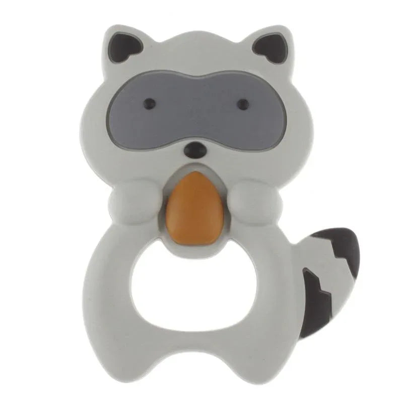 Unicorn Silicone Baby Teether Cartoon Animal BPA Free Rodents Teething Shower Gifts Koala Penguin Owl Fox For Kids - BIG FRENCHIES
