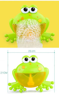 Baby Educational Bubble Machine Music Kids Bath Toy Bathtub Soap Automatic Bubble Maker Baby Bathroom Toy For Children - BIG FRENCHIES