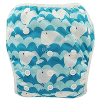 Baby Swimming Waterproof Adjustable Reusable Washable Cloth Pool Pant Diaper Cover - BIG FRENCHIES