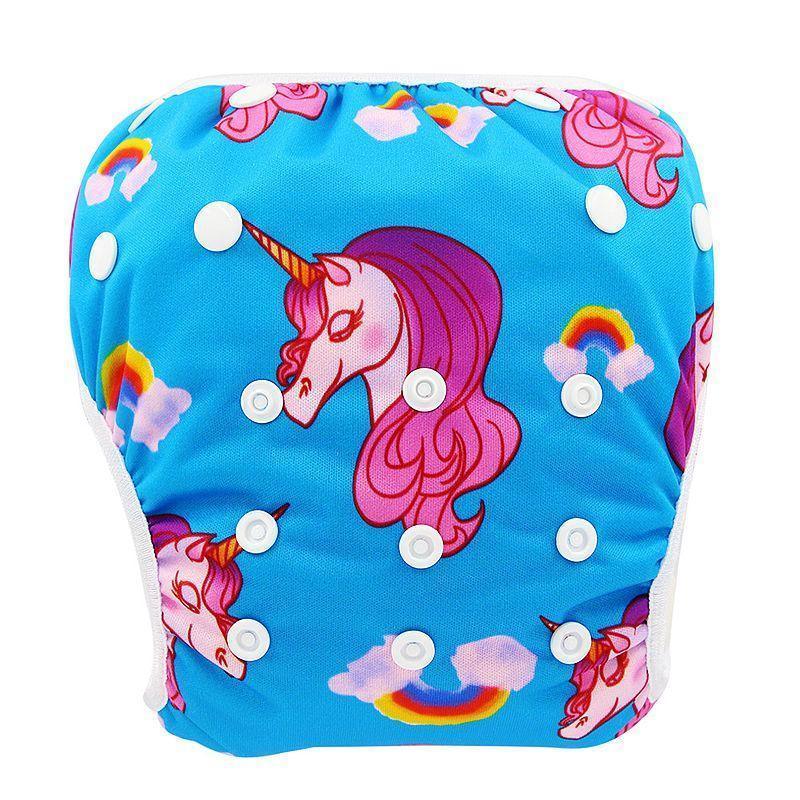 Baby Swimming Waterproof Adjustable Reusable Washable Cloth Pool Pant Diaper Cover - BIG FRENCHIES