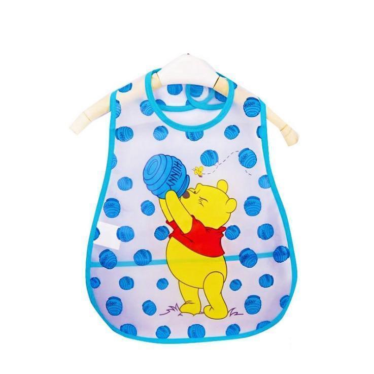Adjustable Baby Bibs Waterproof Lunch Feeding Bibs Baby Cartoon Feeding Cloth Children Baby Bib for Kids - BIG FRENCHIES