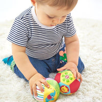 Education Baby Toys For Children Animal Ball Soft Plush Mobile Toy With Sound Baby Rattle Infant Body Building Ball For Kids - BIG FRENCHIES