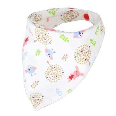 Baby Bibs Cute Cartoon Pattern bib Burp Cloths Saliva Towel Cotton Infant Burp Cloths Bib For Kids - BIG FRENCHIES