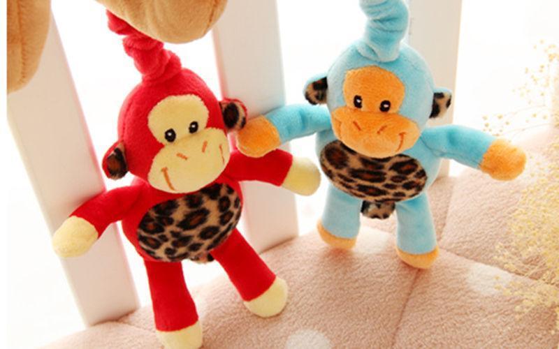 Stuffed Stroller Toys Animal Baby Crib Pram Bed Hanging Educational Infant Baby Rattle For Kids - BIG FRENCHIES