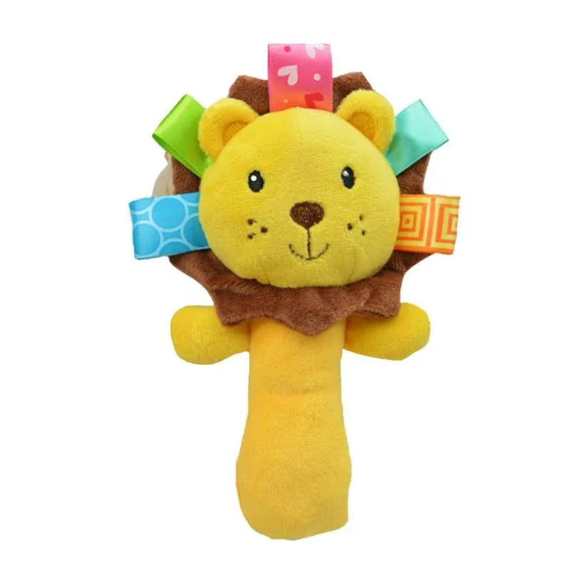Newborn Baby Toys 0-12 Months Cartoon Baby Plush Rattle Mobile Bell Toy Infant Toddler Early Educational Toys For Kids - BIG FRENCHIES
