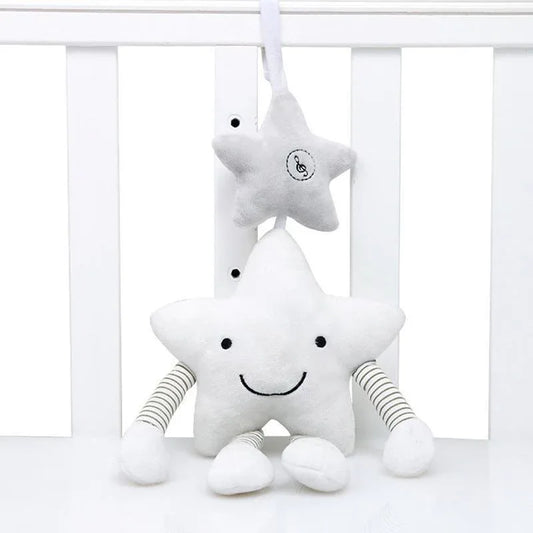 Baby Rattle Stroller Toy Musical Mobile Baby Toys Cute Learning Edccation Cartoon Star For Infant Strollers Crib Hanging For Kids and Baby - BIG FRENCHIES