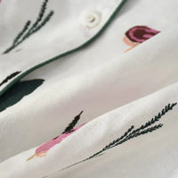 Women's Sleepwear, Maternity and Nursing Cotton Set - # BAGE211510131-NURSG