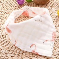 Baby Bibs Waterproof Triangle Cotton Cartoon Child Bibs Dribble Bibs Newborn Slabber Absorbent Cloth For Kids - BIG FRENCHIES