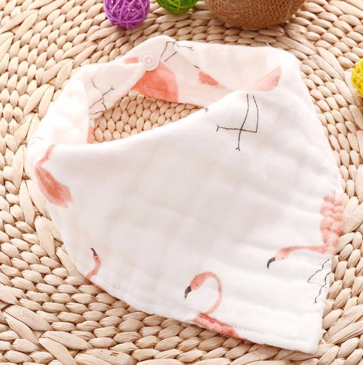 Baby Bibs Waterproof Triangle Cotton Cartoon Child Bibs Dribble Bibs Newborn Slabber Absorbent Cloth For Kids - BIG FRENCHIES