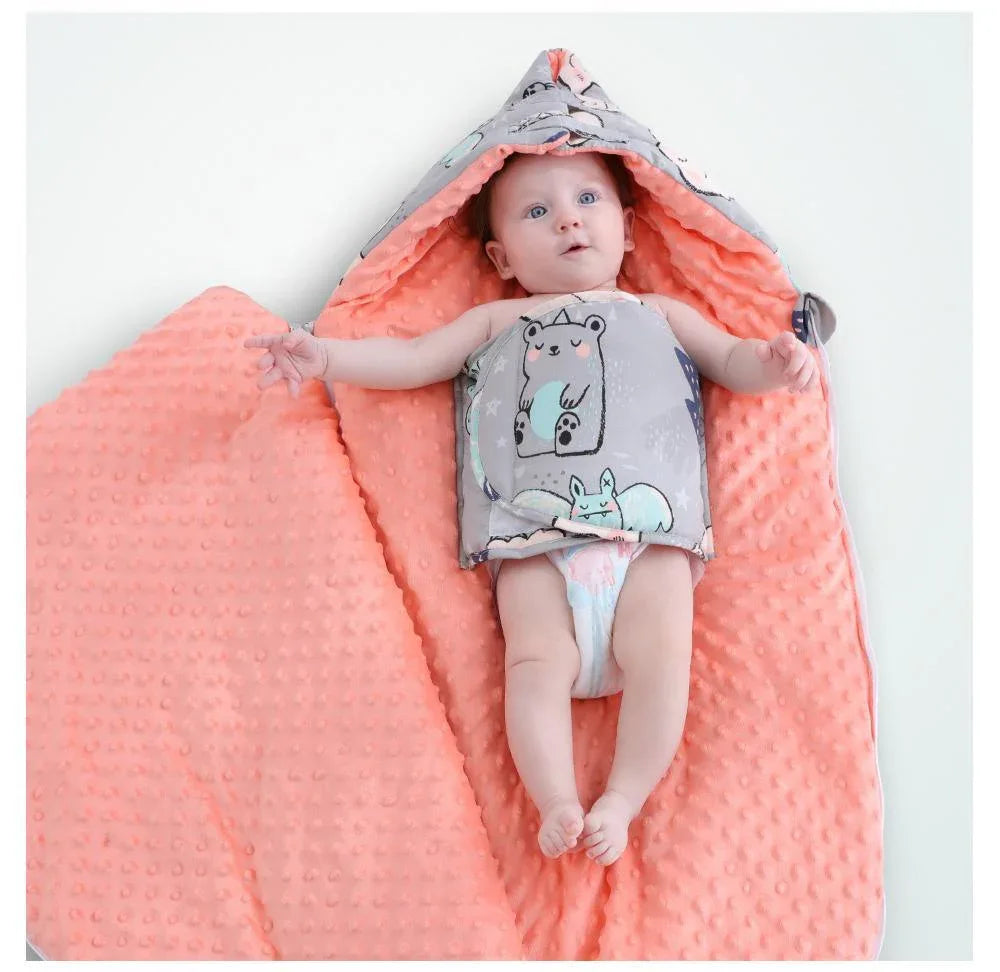 Newborn Baby Envelope Cocoon Model Sleeping Bag Infant Boy Girl Kids Sleep sack Swaddle Blanket For Baby Kids - BIG FRENCHIES