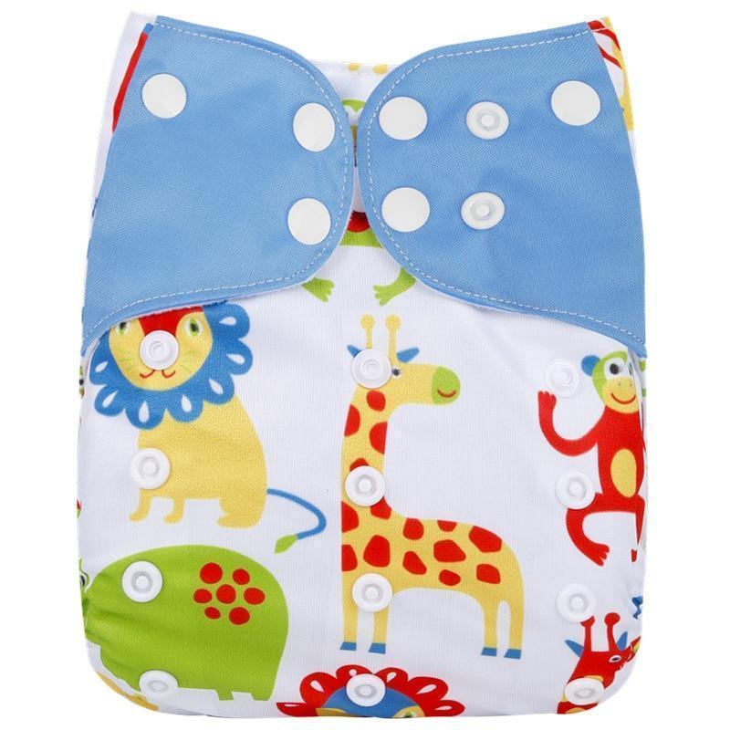 1Pcs Reusable Cloth Diaper Adjustable Baby Nappies Washable Nappy Durable Baby Diaper - BIG FRENCHIES