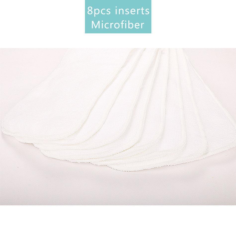 4pcs/set Washable Eco-Friendly Cloth Diaper Cover Adjustable Nappy Cloth Diapers Cloth Nappy For Baby Boys and Grils Baby - BIG FRENCHIES