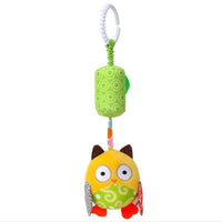 Modern Baby Development Giraffe Animal Hand Bells Rattles Handle Toys Stroller Hanging Teether Baby Toys For Kids - BIG FRENCHIES