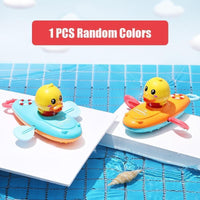 Cartoon Baby Bath Toys Animal Pull Duck Classic Baby Water toy Infant Early Education Bathroom Beach Swiming Toy For Kids - BIG FRENCHIES
