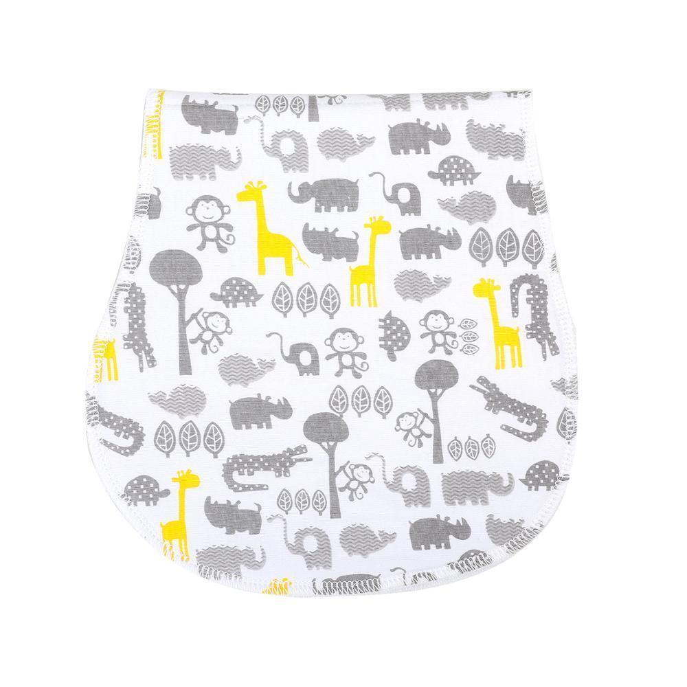 New Baby 100% Cotton Three Layers Waterproof Lightweight Natural Burp Curved Bibs For Baby Accessories - BIG FRENCHIES