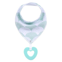 100% Organic Cotton Super Absorbent And Soft Unisex Baby Bandana Drool Bibs And Teething Toys For Newborn - BIG FRENCHIES