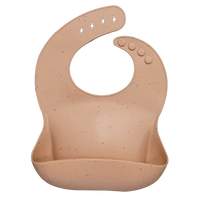 Silicon Breastplate Baby Bib Waterproof Solid Infant Bandana Bibs Newborn Feeding Burp Cloth Bib For Kids - BIG FRENCHIES
