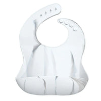 Silicon Breastplate Baby Bib Waterproof Solid Infant Bandana Bibs Newborn Feeding Burp Cloth Bib For Kids - BIG FRENCHIES